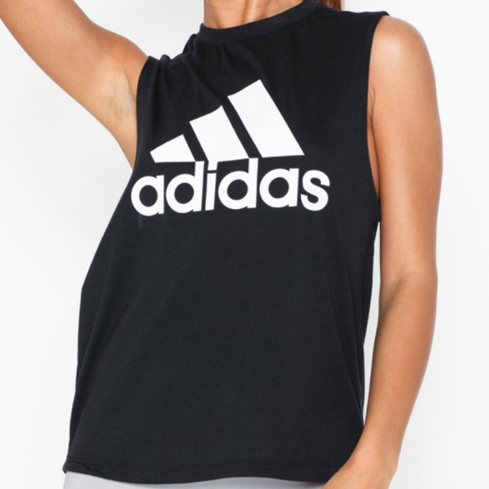 NWOT adidas Must Have Badge Of Sport Tank Top